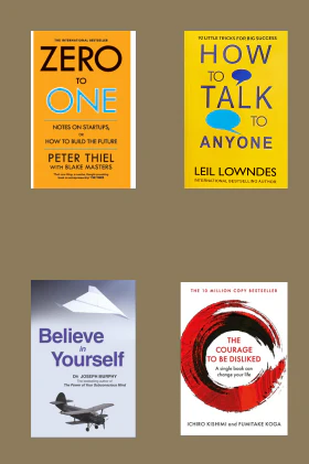 4 Books Personal Growth & Success Combo (Paperback)