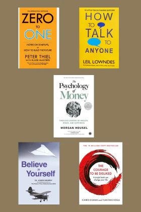 5 Books Success, Mindset & Money Combo (Paperback)