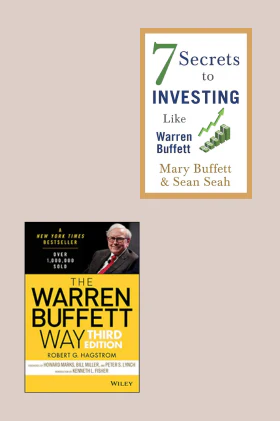 7 Secrets to Investing +The Warren Buffett Way by Robert G. Hagstrom (Paperback) 2 Books Combo