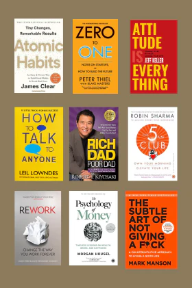 9 Books Self-Help & Motivation Mega Combo (Paperback) (English)