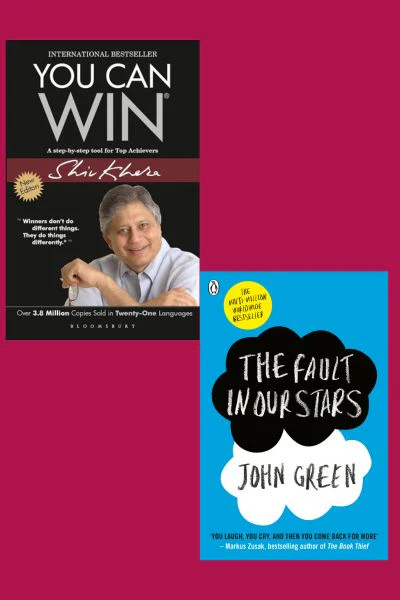 Bestseller English Novels Combo The Fault in our Stars and You can Win (Paperback) – by GENERIC