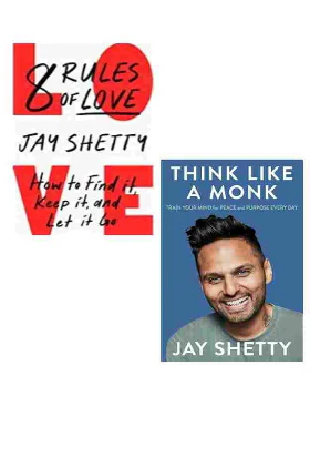 (Combo) 8 Rules of Love + Think like a monk (Paperback) - Jay Shetty