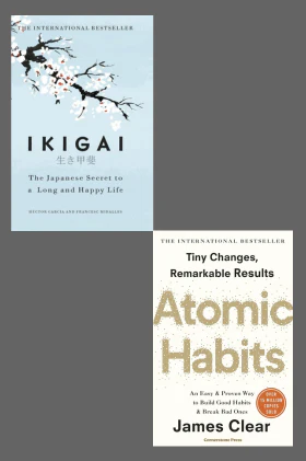 (Combo) Atomic Habits—Ikigai