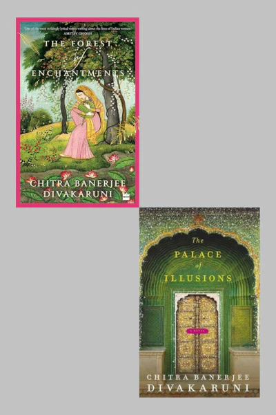Combo of 2 bestselling books THE PALACE OF ILLUSION- THE FOREST OF ENCHANTMENTS