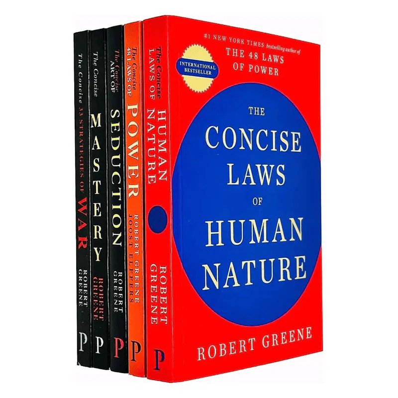 Combo Robert Greene Paperback boxset (Concise version) summery : 5 Books