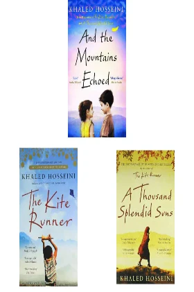 (Combo) The Kite Runner + A Thousand Splendid Suns + And the Mountains Echoed (Paperback) by Khaled Hosseni