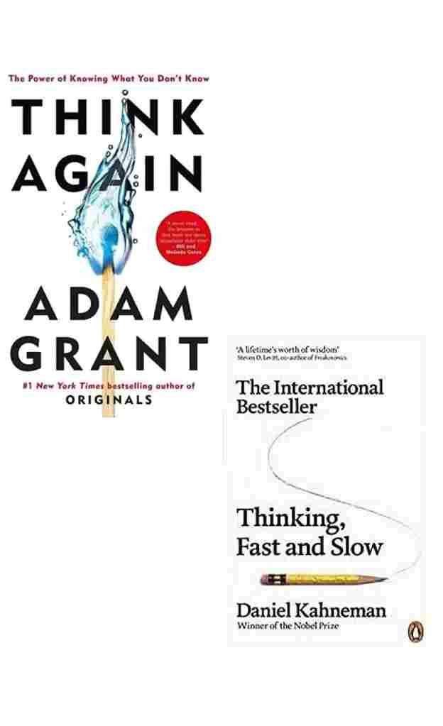 Combo- Think Again + Thinking, Fast and Slow