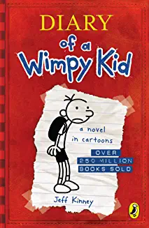 DIARY OF A WIMPY KID:FIRST BOOK - JEFF KINNEY (PAPERBACK)