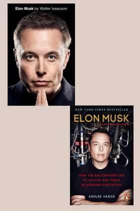 Elon Musk (Paperback) – By Ashlee Vance +Elon Musk (Paperback )– by Walter Isaacson