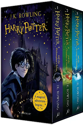 Harry Potter 1-3 Box Set: A Magical Adventure Begins (Paperback )– By J.K. Rowling