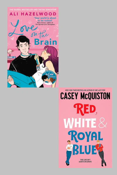 Love on the brain and Red white royal blue (2 books Combo)