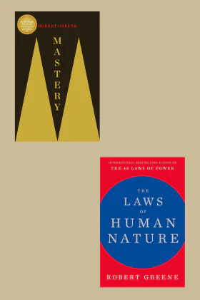 Mastery + The Laws of Human Nature by Robert Greene (Combo Edition)