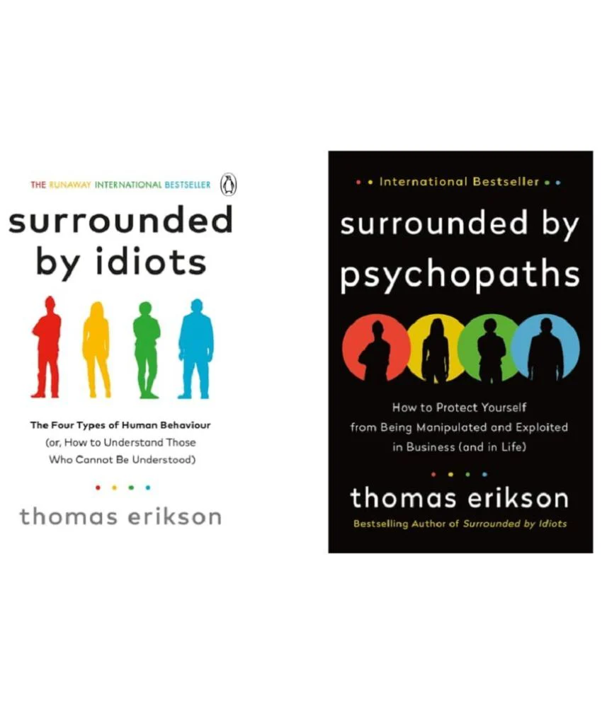 (Combo Pack) Surrounded by Idiots and Surrounded by Psychopaths (Paperback) – by Thomas Erikson