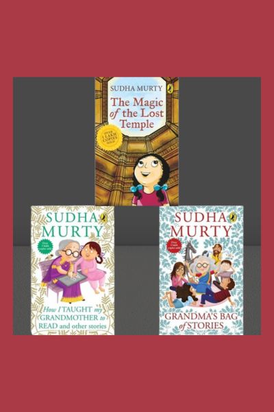 The Magic of the Lost Temple + Grandma's Bag of Stories + How I Taught My Grandmother to Read: And Other Stories(Set of 3 Books) Product Bundle