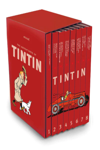 The Tintin Collection: The Adventure of Tintin Product Bundle – Box set,by Hergé