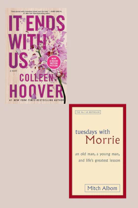 Tuesdays with Morrie + It Ends With Us | Inspirational & Heartfelt Fiction Combo (Paperback, English)