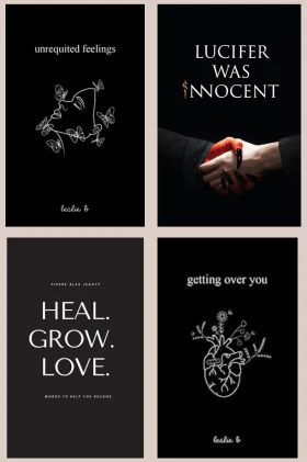 UNRWQUITED FEELINGS + HEAL GROW LOVE  + GETTING OVER YOU + LUCIFER WAS INNOCENT
